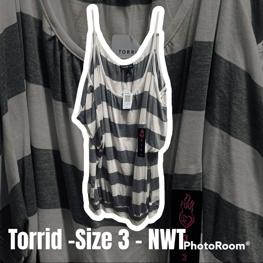 Torrid Cold Shoulder Top